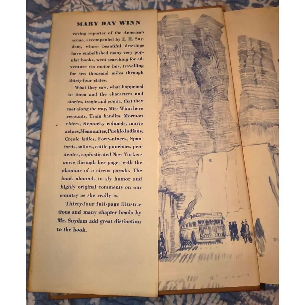 The Macadam Trail: Ten Thousand Miles by Motor Coach First Edition 1931 dj